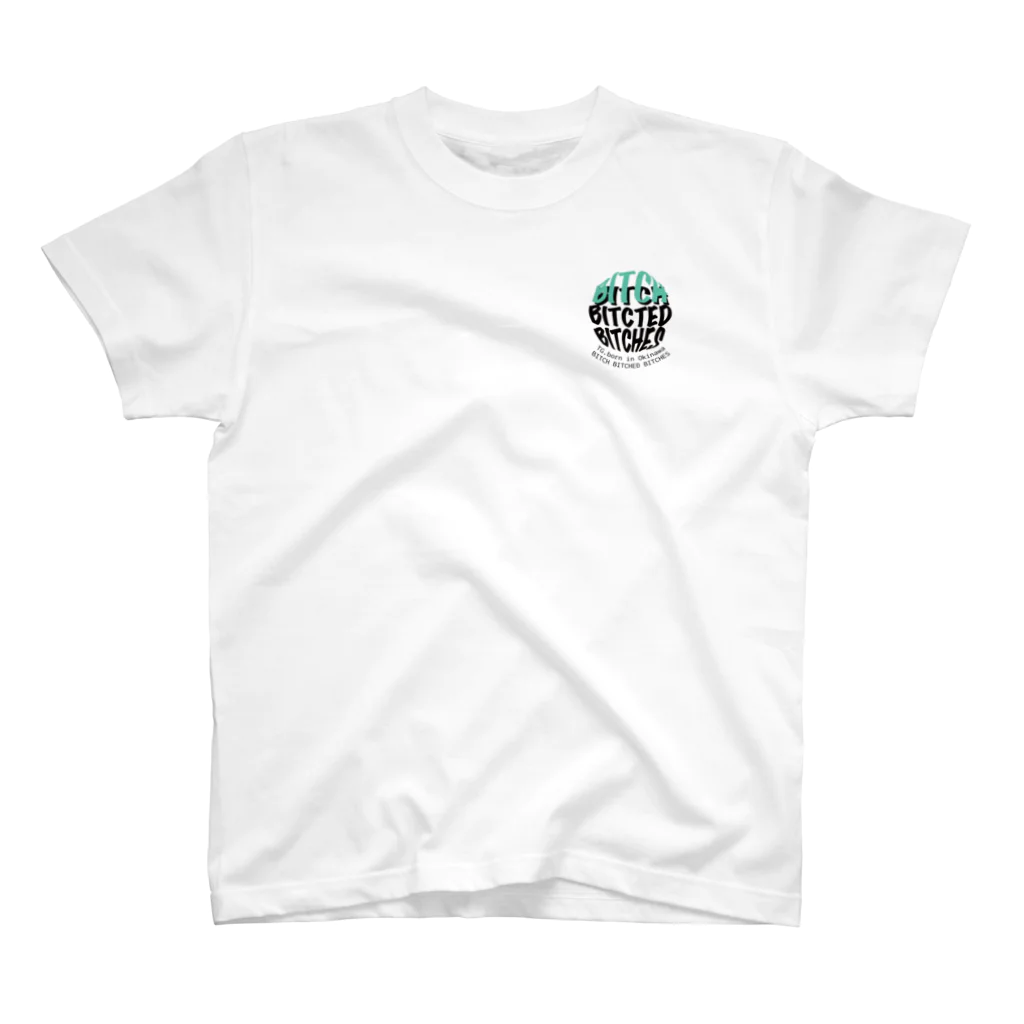 BITCHBITCHEDBITCHESのBITCH BITCHED BITCHES LOGO TEE スタンダードTシャツ