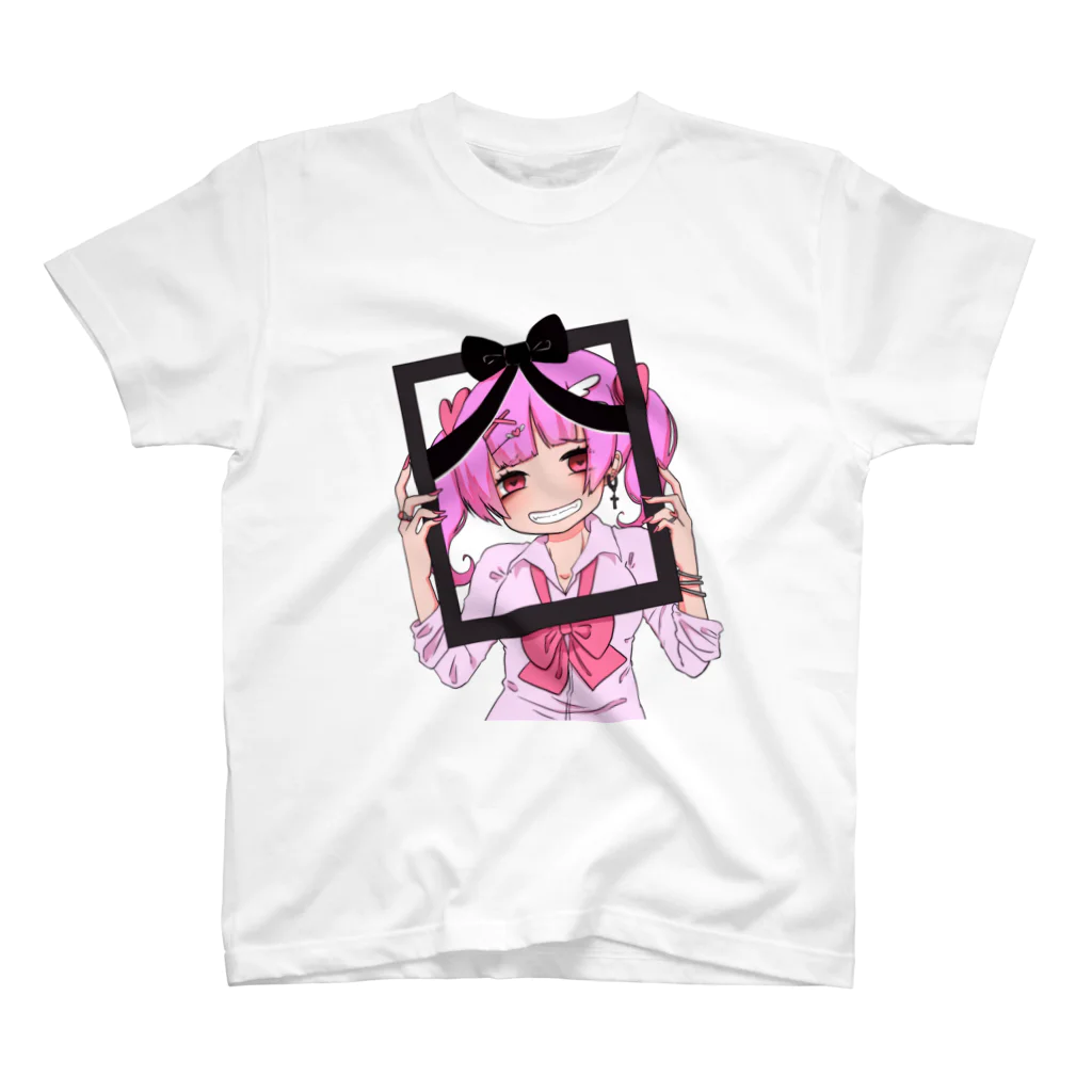 解体ちゃんの遺影ちゃん スタンダードTシャツ