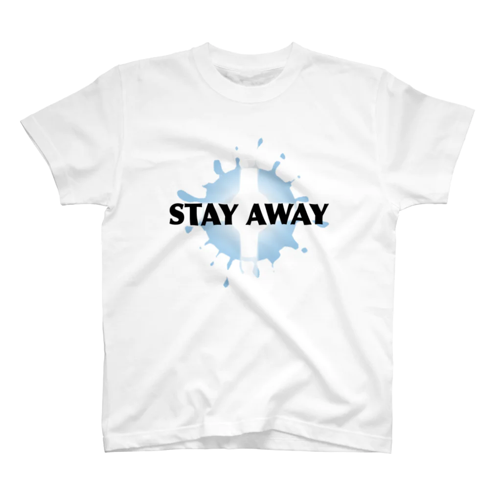 ausuke666のSTAY AWAY スタンダードTシャツ