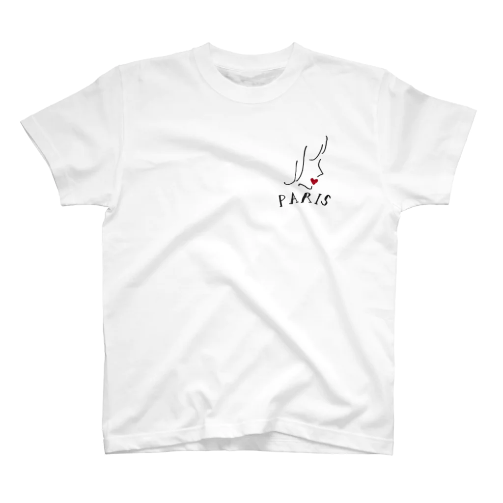 emmachanの横顔パリジェンヌ Regular Fit T-Shirt