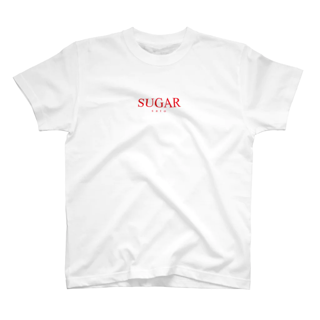 サチハコのSUGAR（sato）RED ver. スタンダードTシャツ