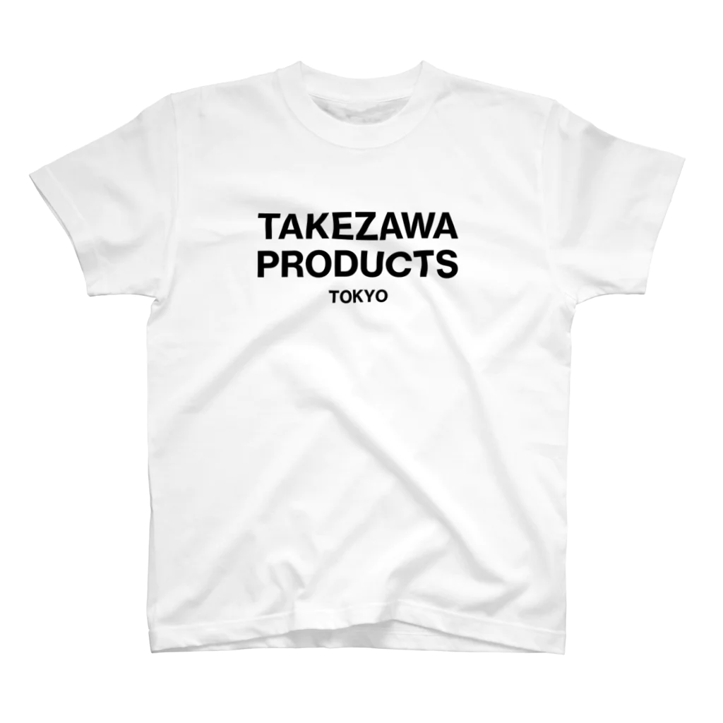 TAKEZAWA PRODUCTSのTAKEZAWA  LOGO TEE Regular Fit T-Shirt