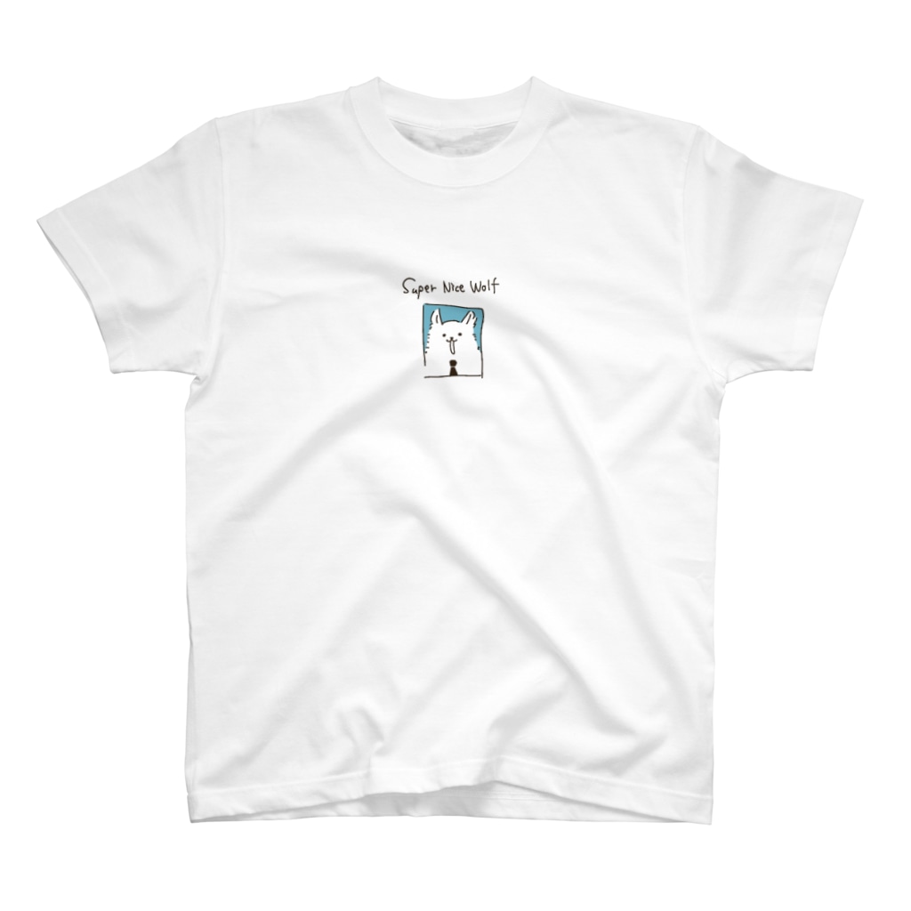 おこめやさんの🐺スーパーナイスウルフ🌙 Regular Fit T-Shirt