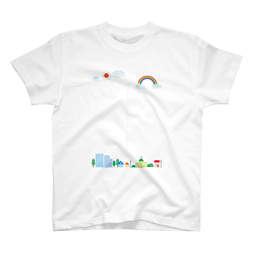 えんげるの晴れの街 スタンダードTシャツ