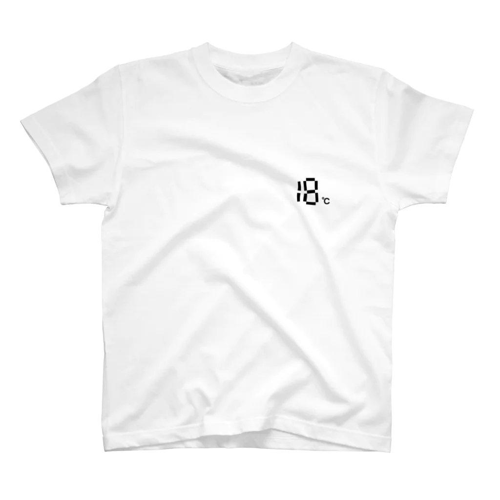 IDEANの温度設定18℃ Regular Fit T-Shirt