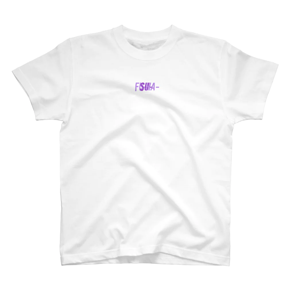 CHA_CHA_のFU-SU-HA-【PURPLE】 Regular Fit T-Shirt