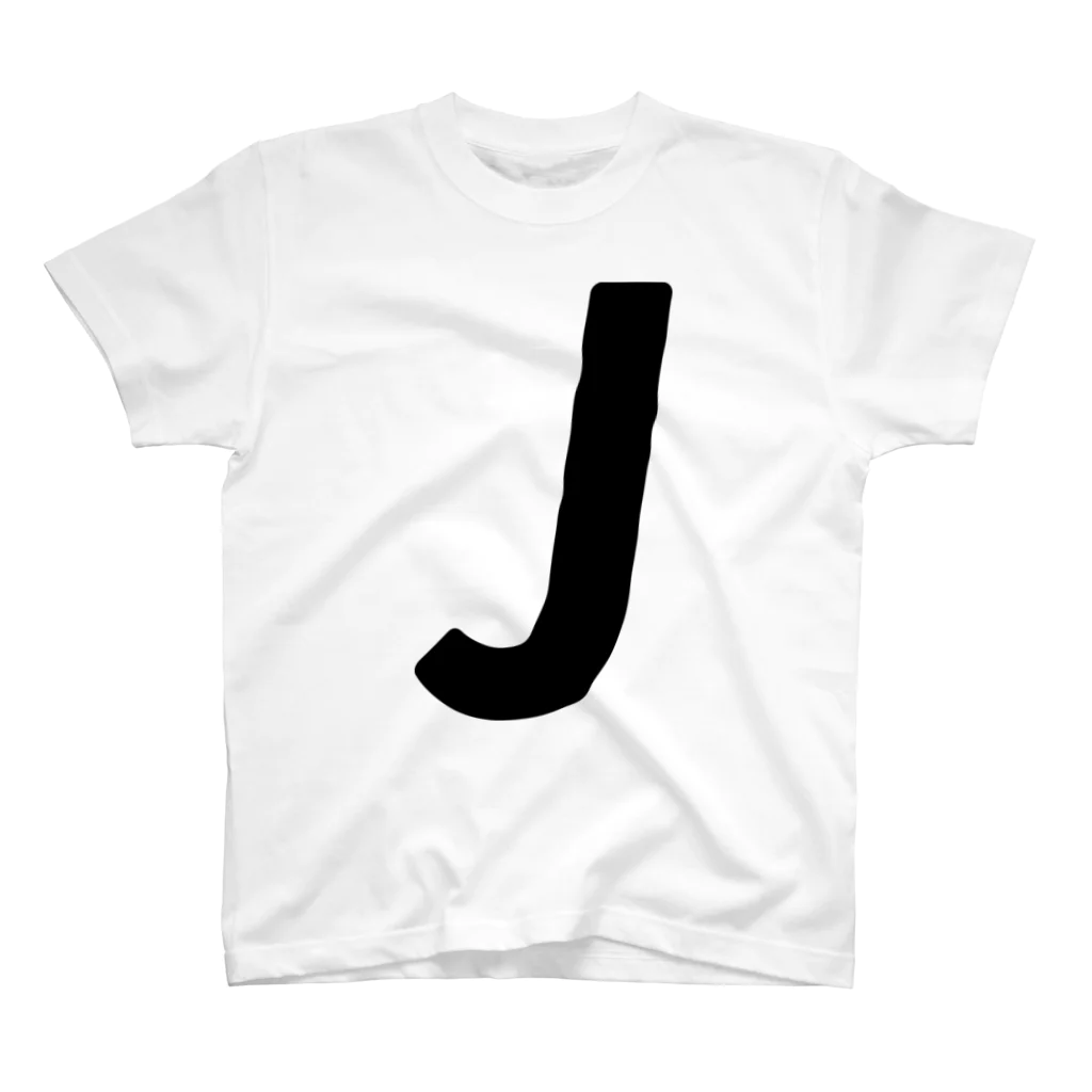 BetterDesignStoreのJ ： イニシャルTシャツ Regular Fit T-Shirt