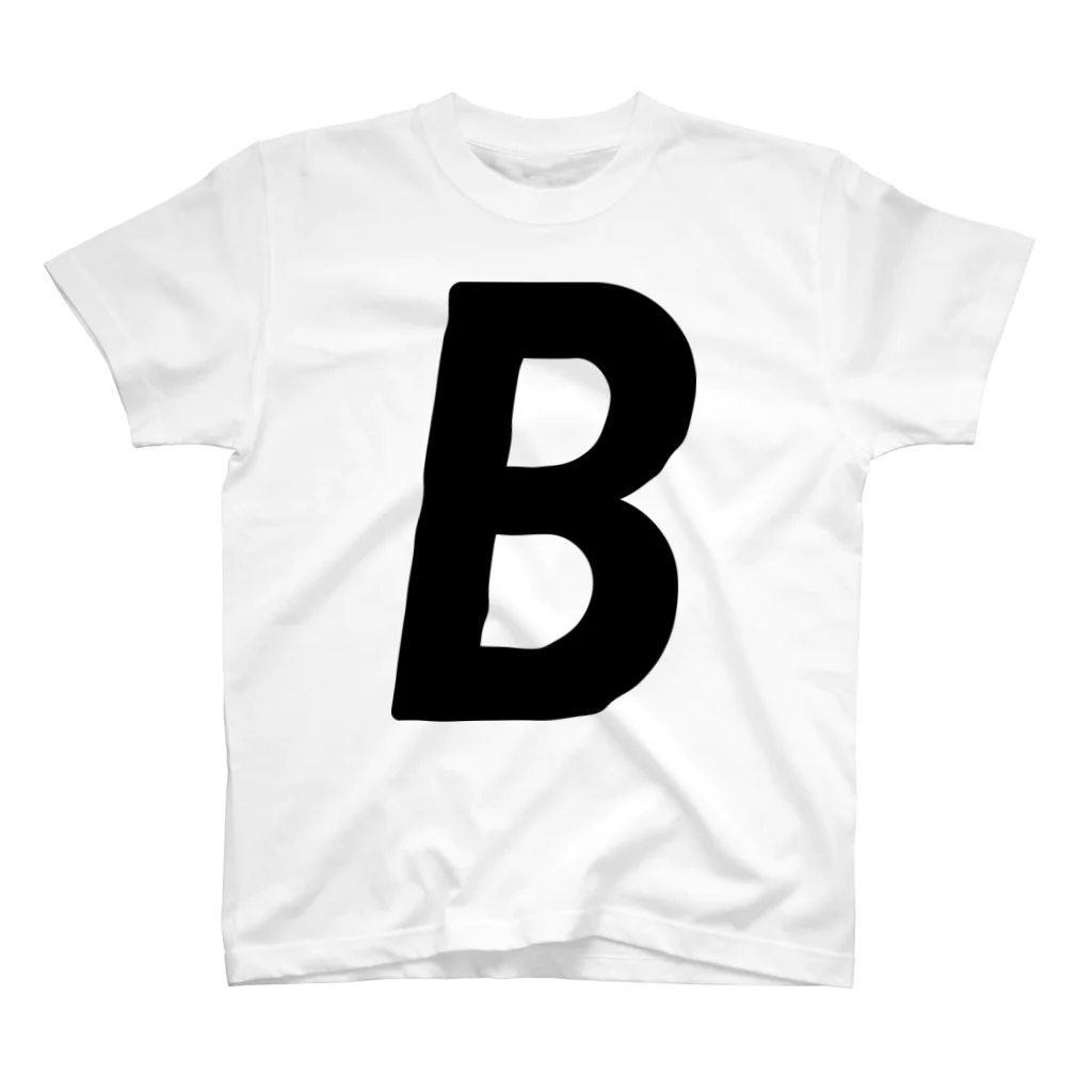 BetterDesignStoreのB ： イニシャルTシャツ Regular Fit T-Shirt