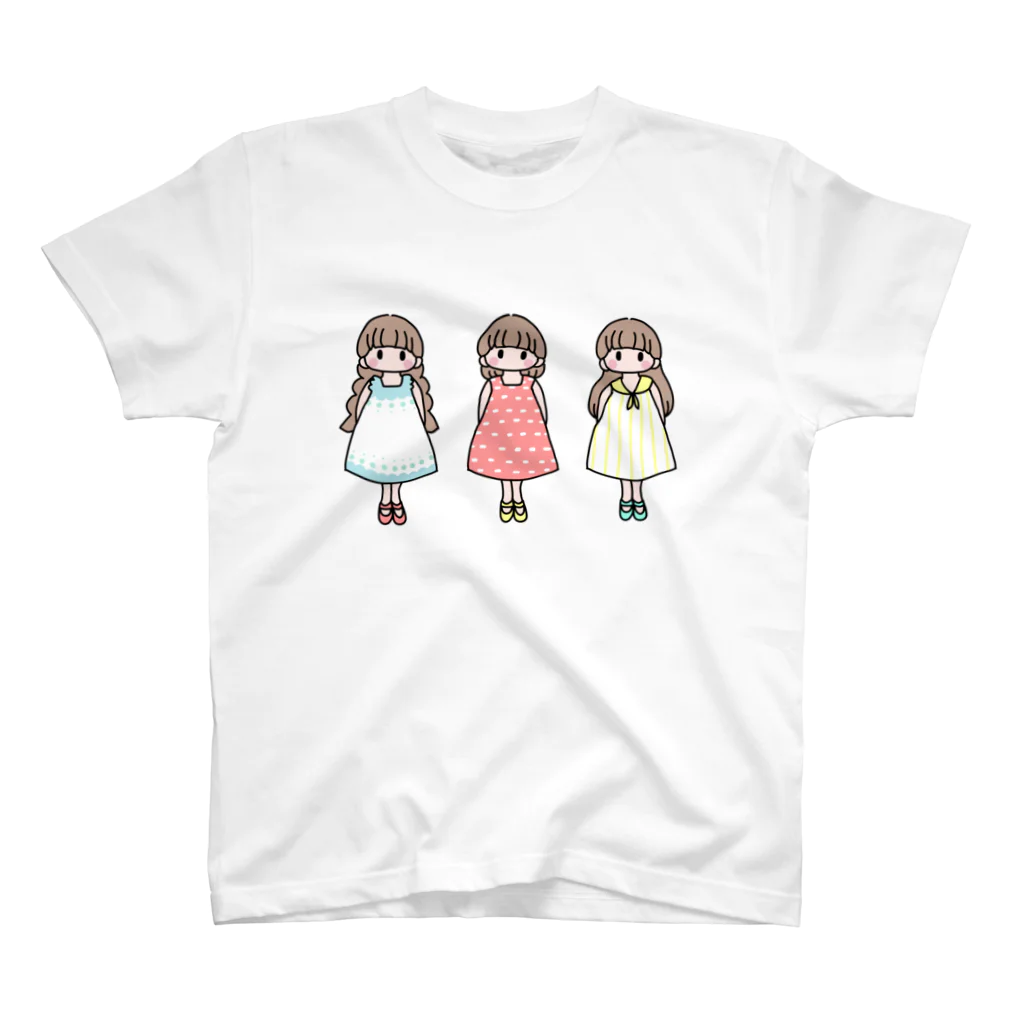 いしもとういの夏のおじょうさん スタンダードTシャツ