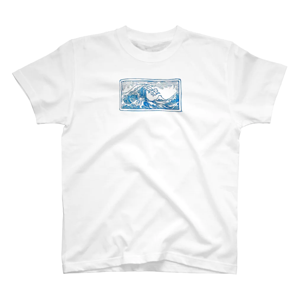 キノの神奈川沖浪裏 Regular Fit T-Shirt