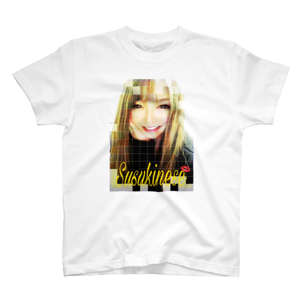 美女TJapan_SusukinoTshirtの@noa0725_premier 美女T北海道 Regular Fit T-Shirt