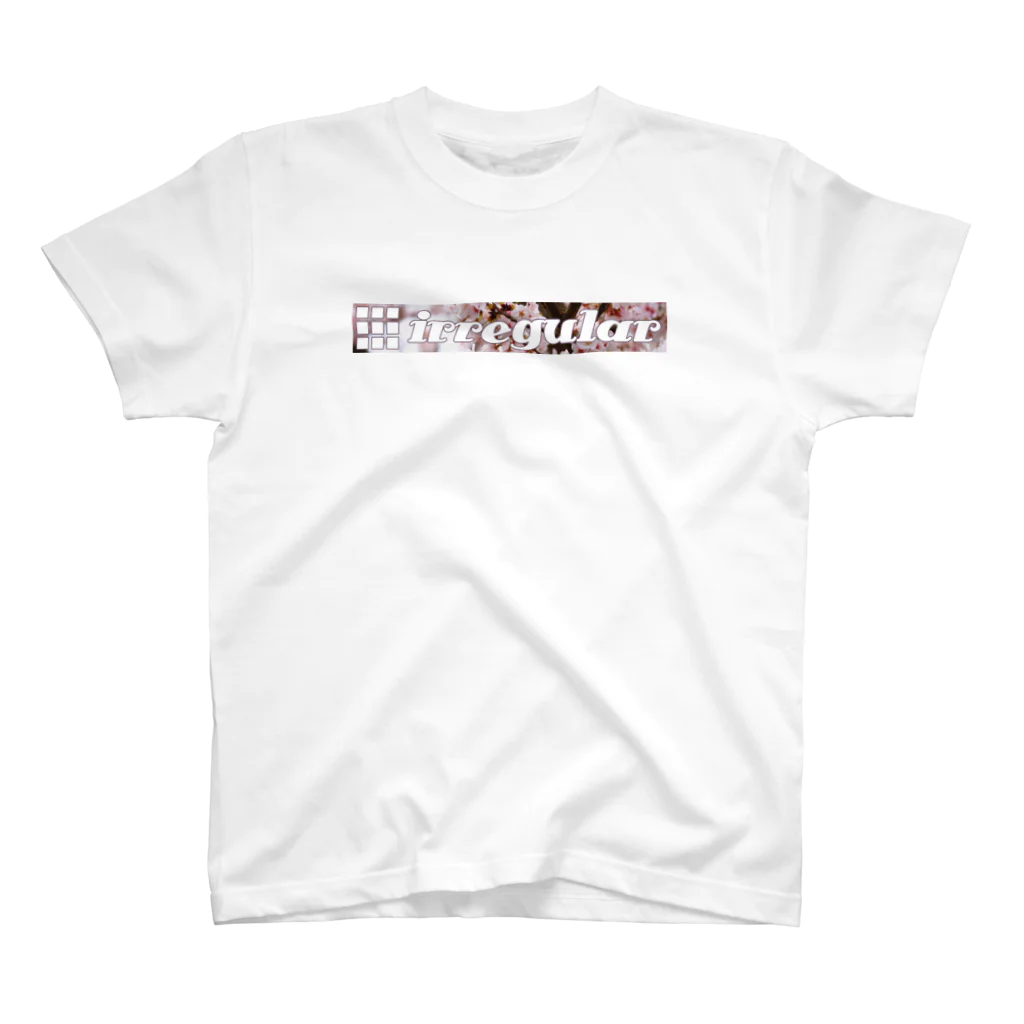 irregular × Legitimateのirregular sakura Regular Fit T-Shirt