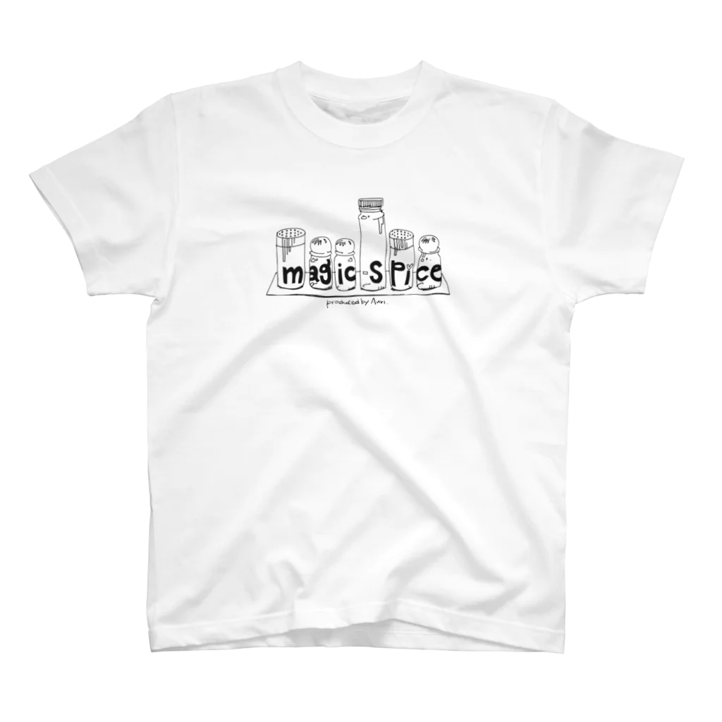 Drums and Cajon　あんりのmagic spice　Tシャツ スタンダードTシャツ