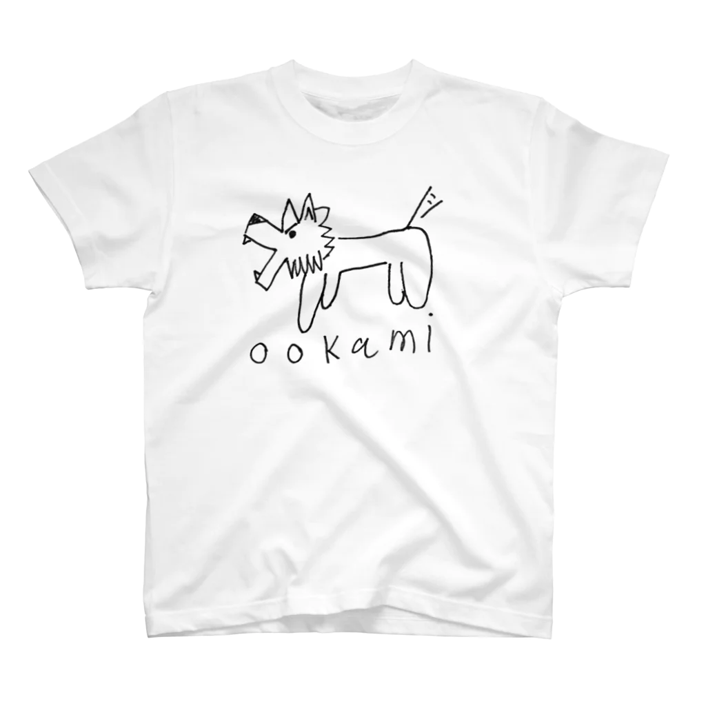 #らんたの飛蝗屋商会のOokami!! スタンダードTシャツ