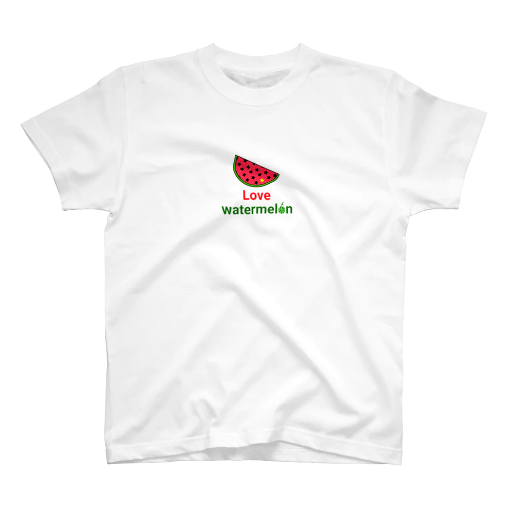 TaniGonのスイカ大好き Regular Fit T-Shirt
