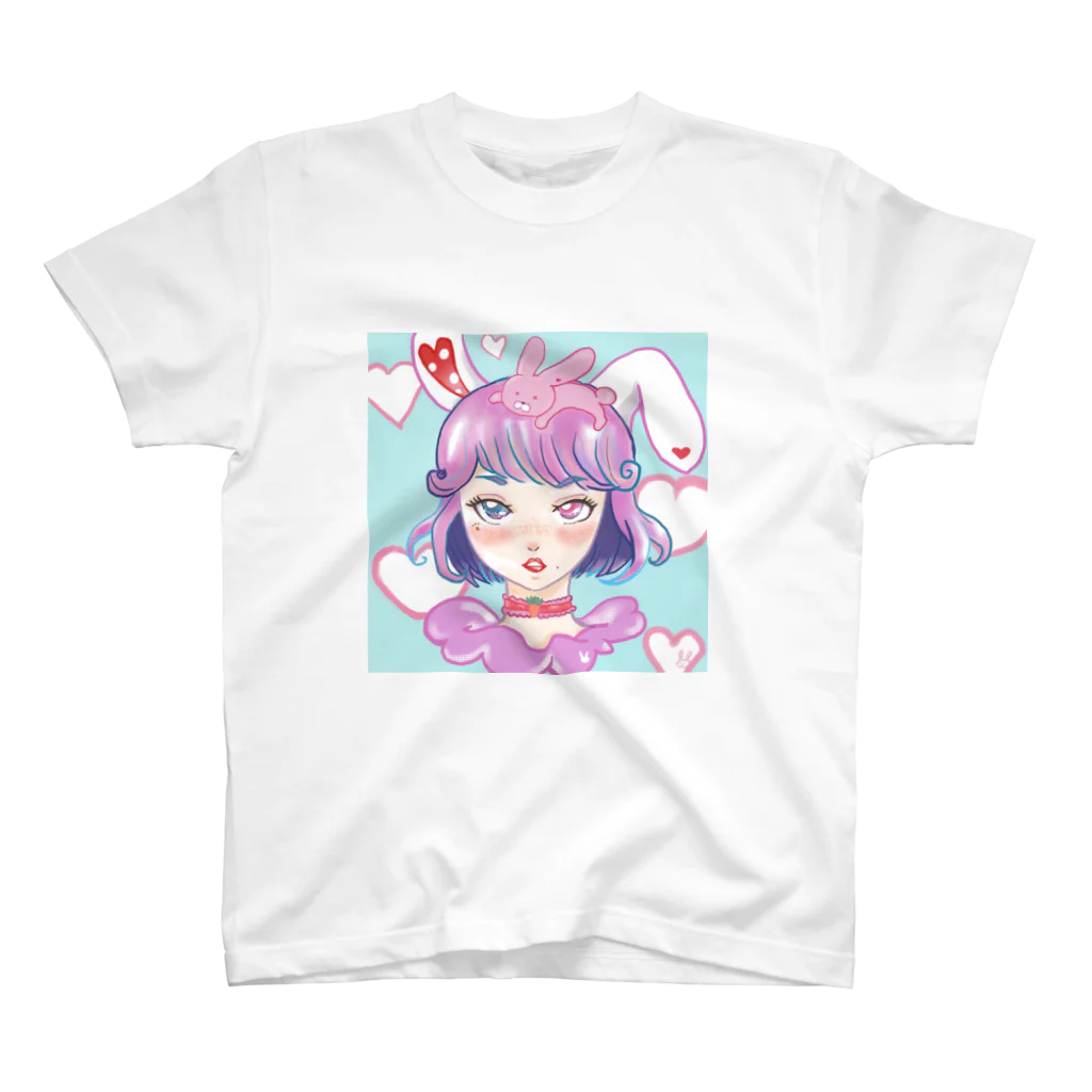 miQuのバニーガール スタンダードTシャツ