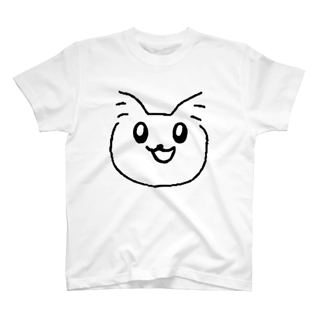 hachuuの猫です スタンダードTシャツ