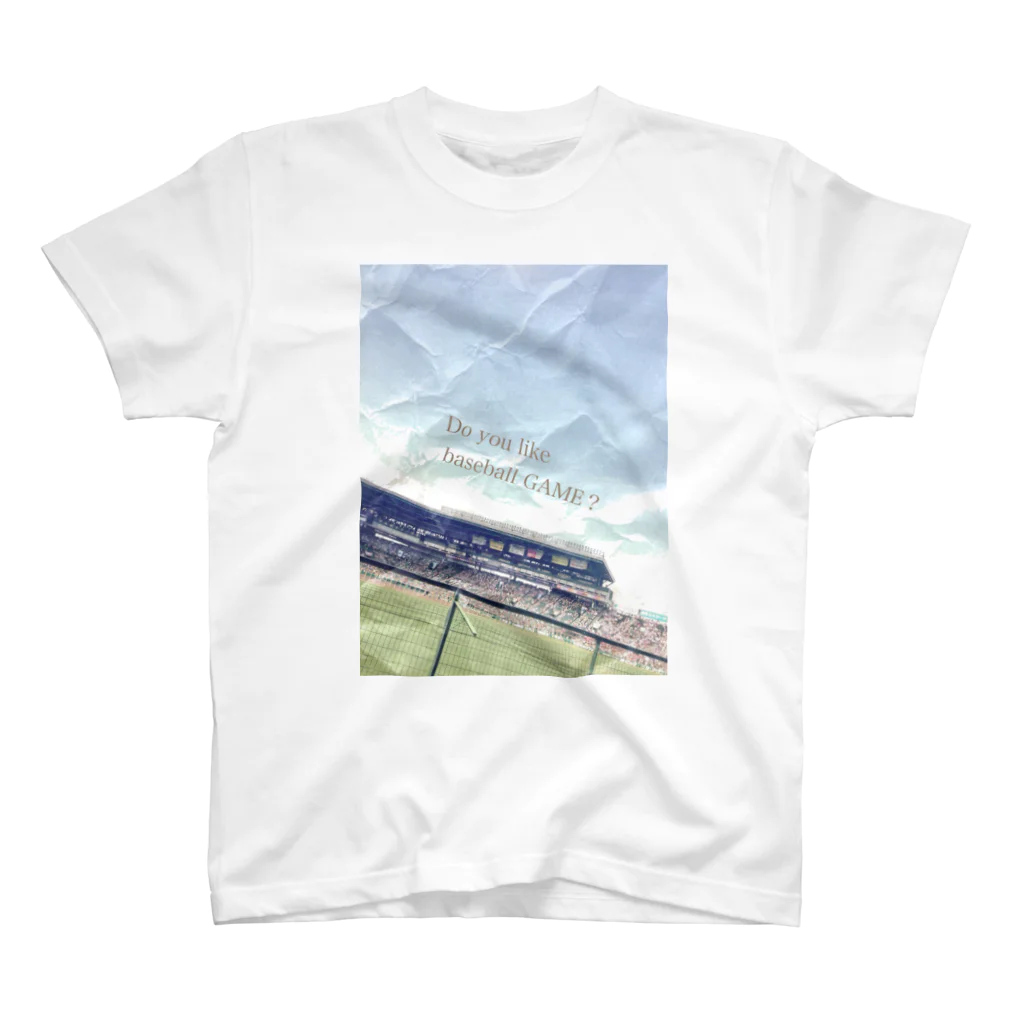 12-3のDo you like baseball GAME Regular Fit T-Shirt