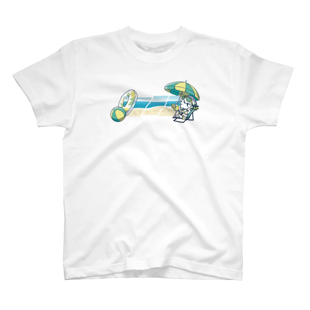 柚子花(ゆずは)のYZH summer collection! Regular Fit T-Shirt