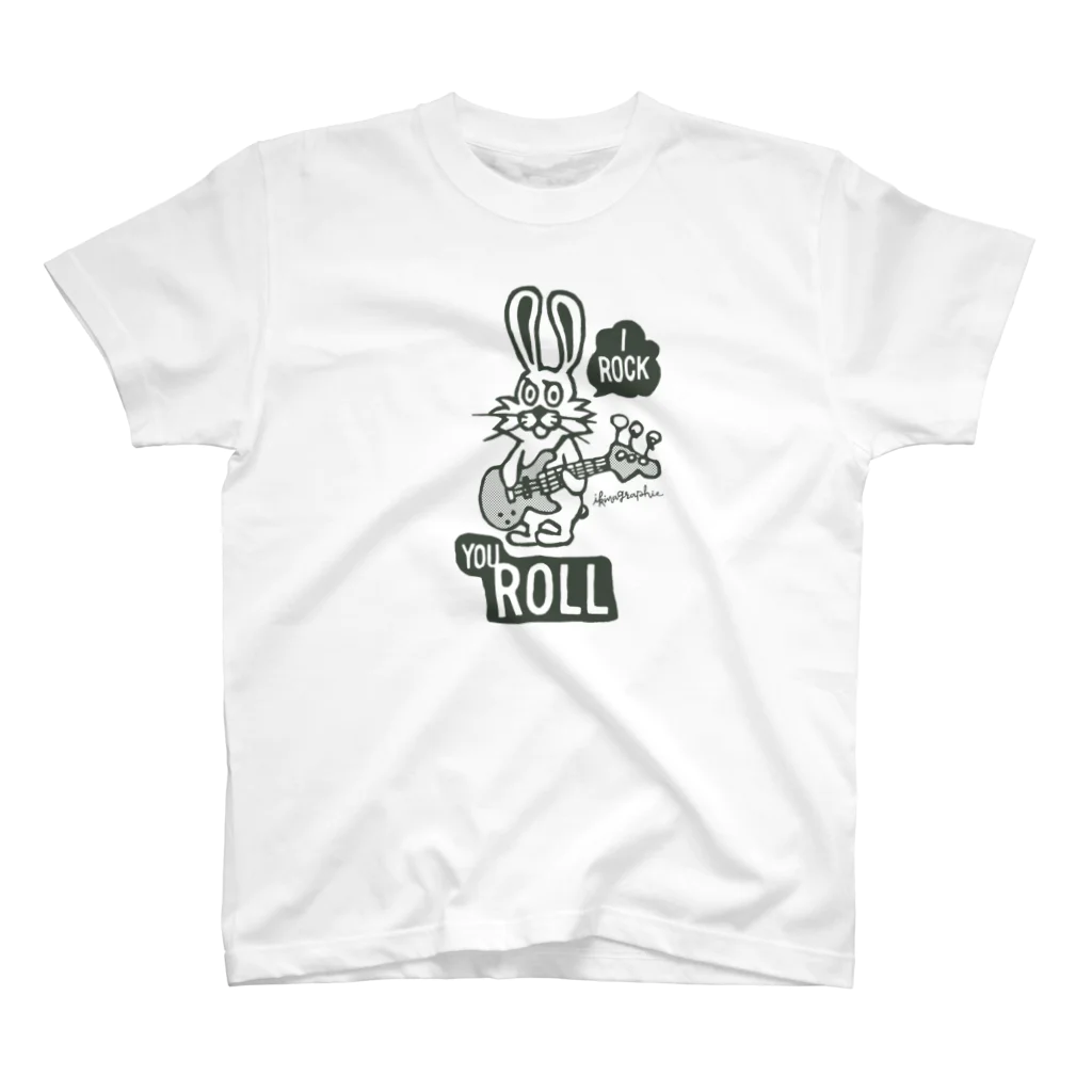 ikinagraphieのI ROCK YOU ROLL スタンダードTシャツ