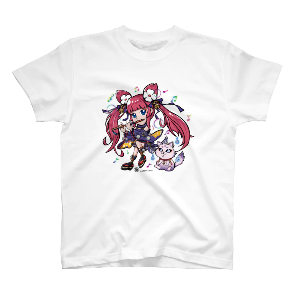 ばんすぃ@筋柱グラフィックデザイナーの碧音＆妖猫 スタンダードTシャツ