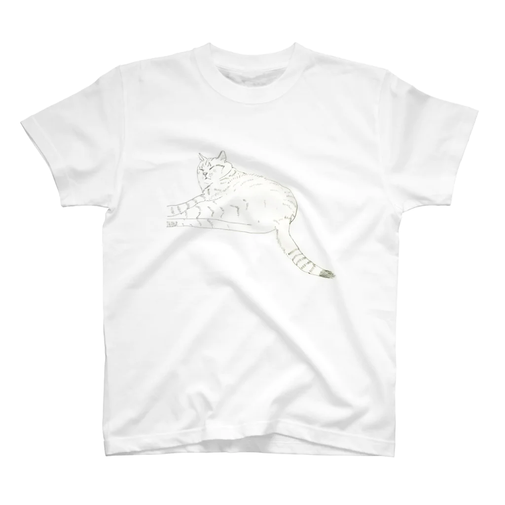 pulTの眠い猫 Regular Fit T-Shirt