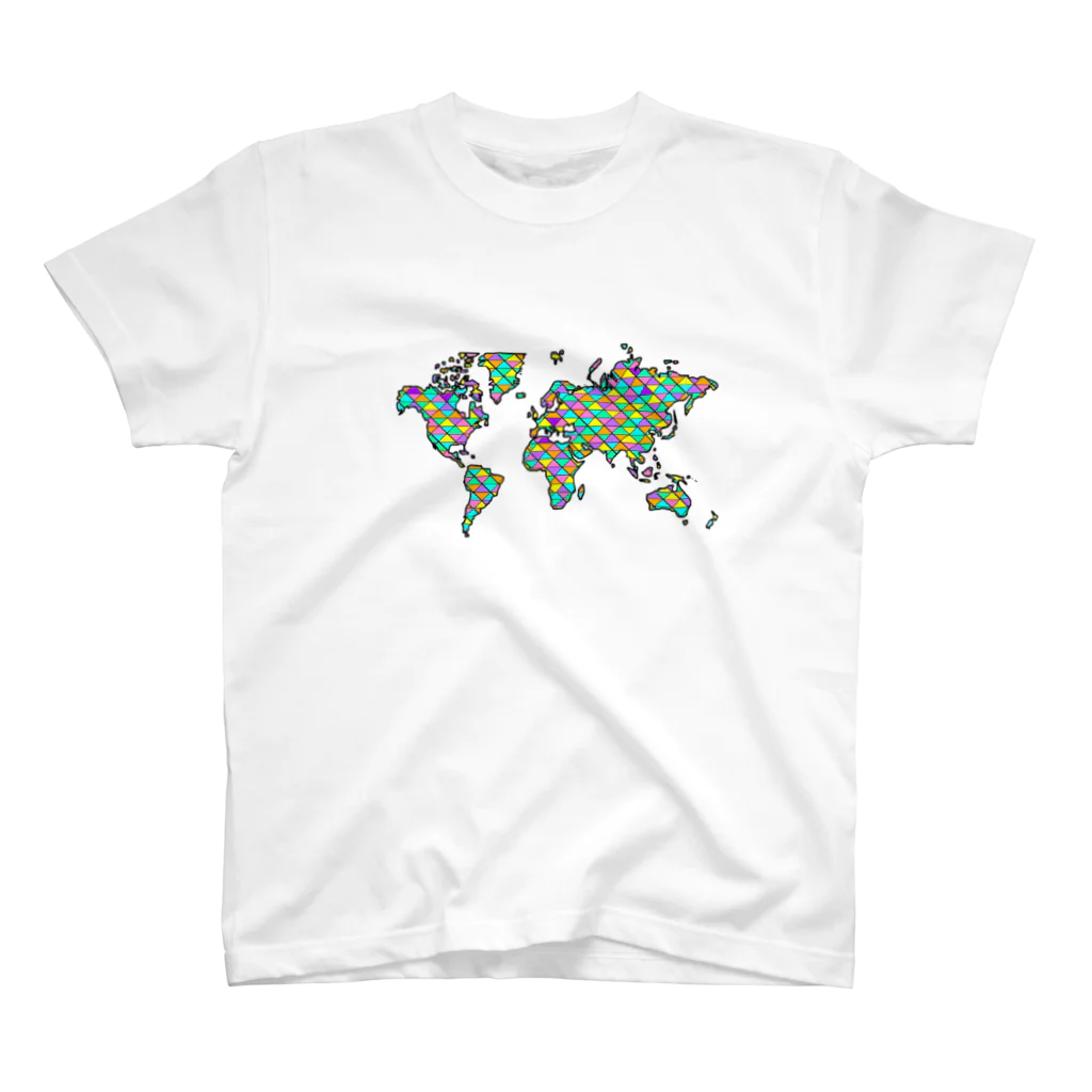 yocico designのWORLD Regular Fit T-Shirt