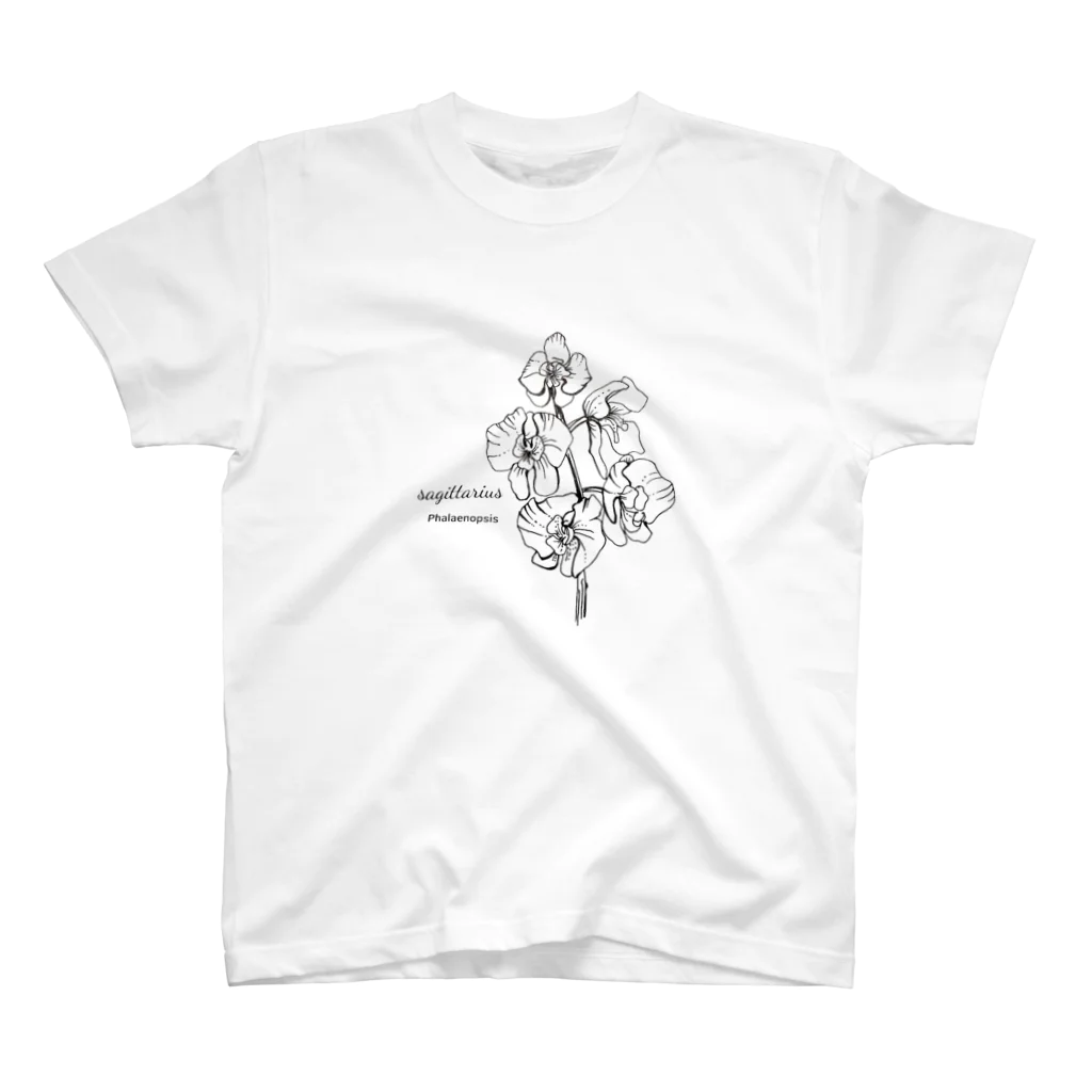 手作り雑貨屋ririのいて座の誕生花 Regular Fit T-Shirt