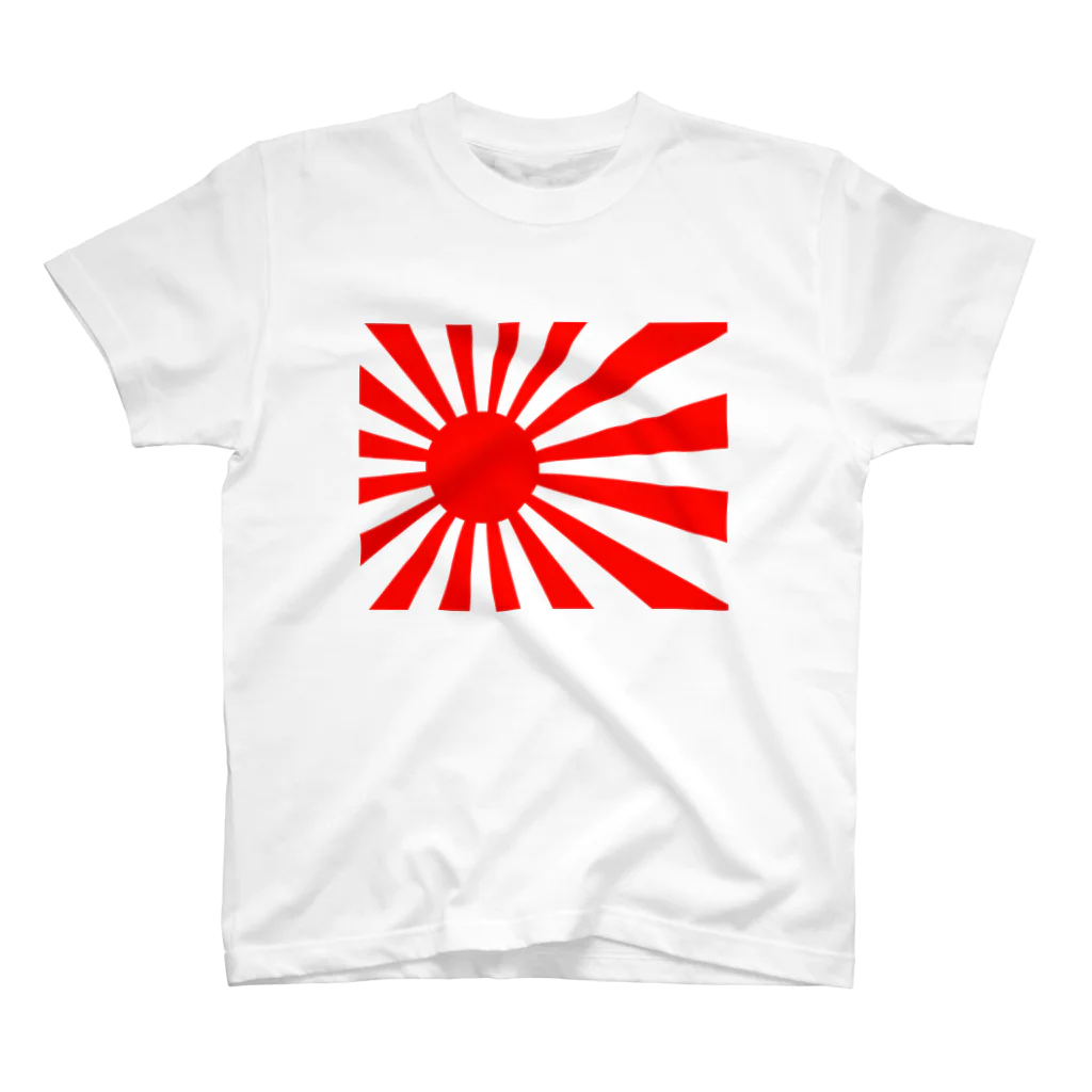 旭日ショップの【左右反転】旭日旗Tシャツ　左寄せ スタンダードTシャツ