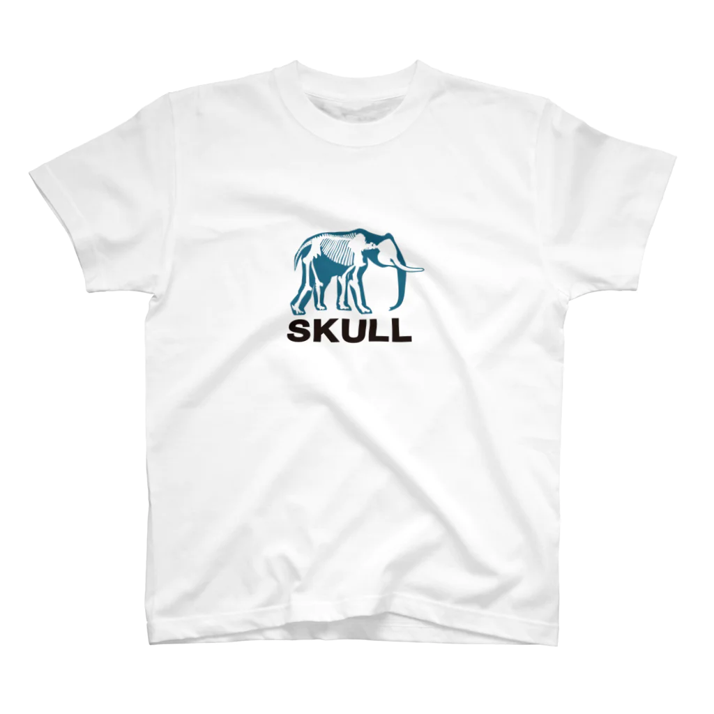 スカル君とスケルちゃんのSUKLL(マンモス)  Regular Fit T-Shirt