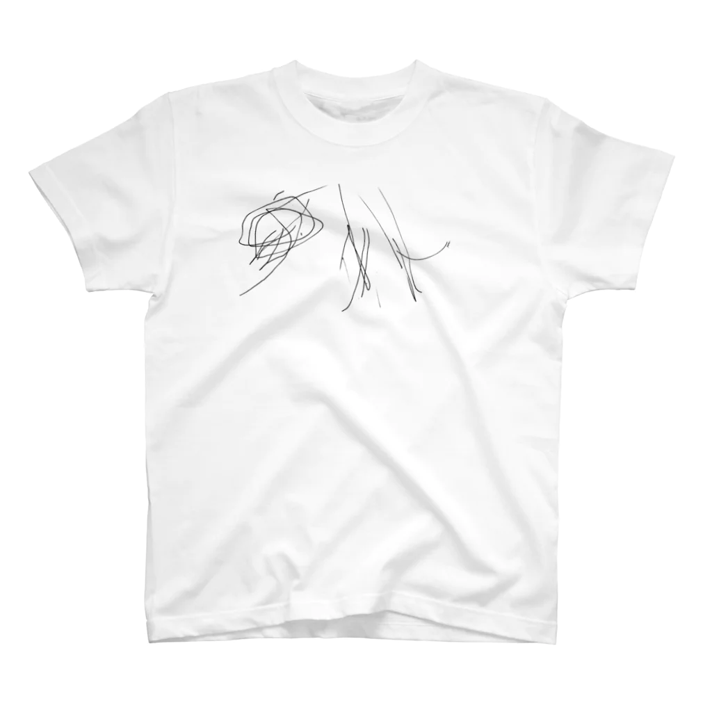 makkura.の１歳11ヵ月のはじめてのデジタル絵。 Regular Fit T-Shirt