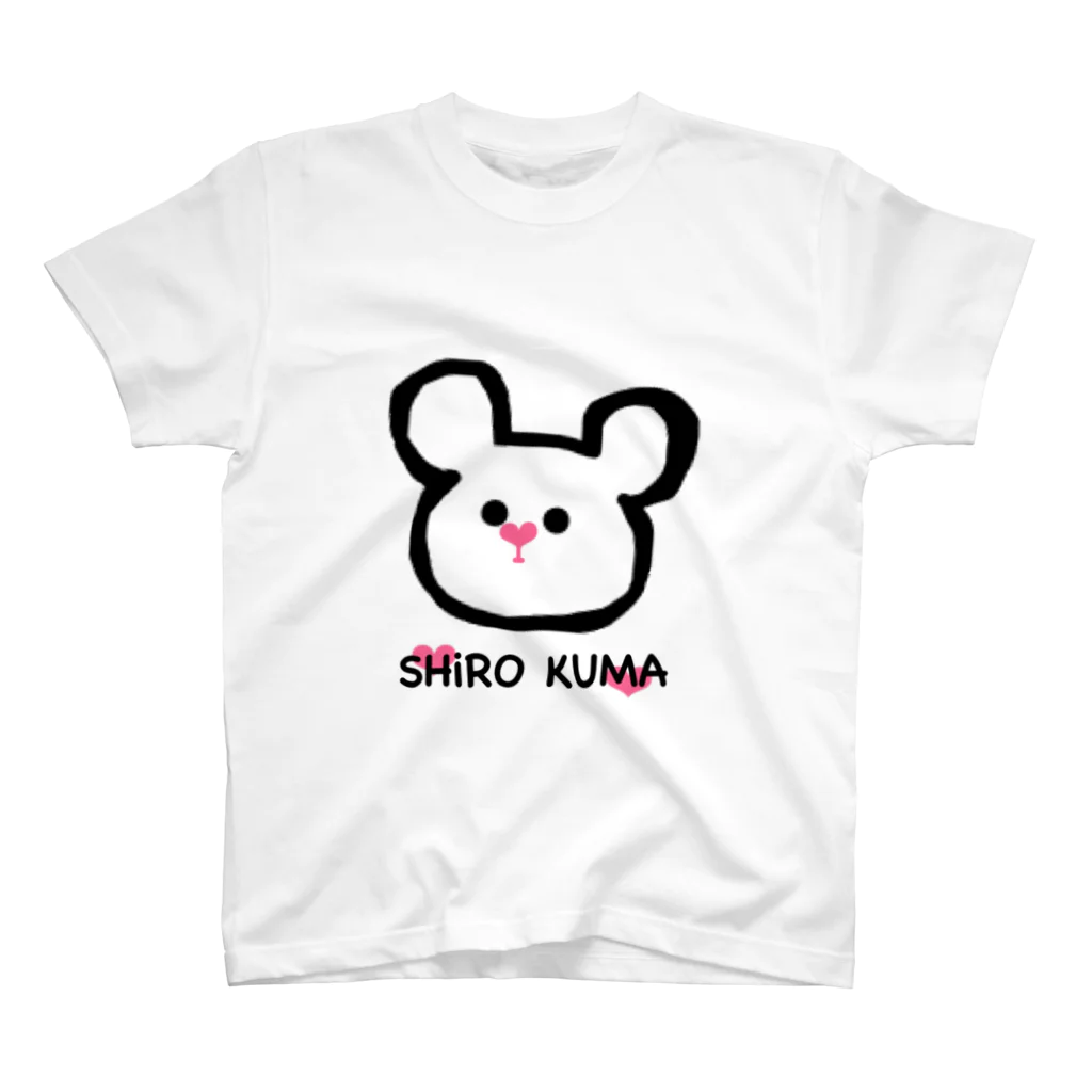 Kuro*s BrandのSHiRO KUMA スタンダードTシャツ