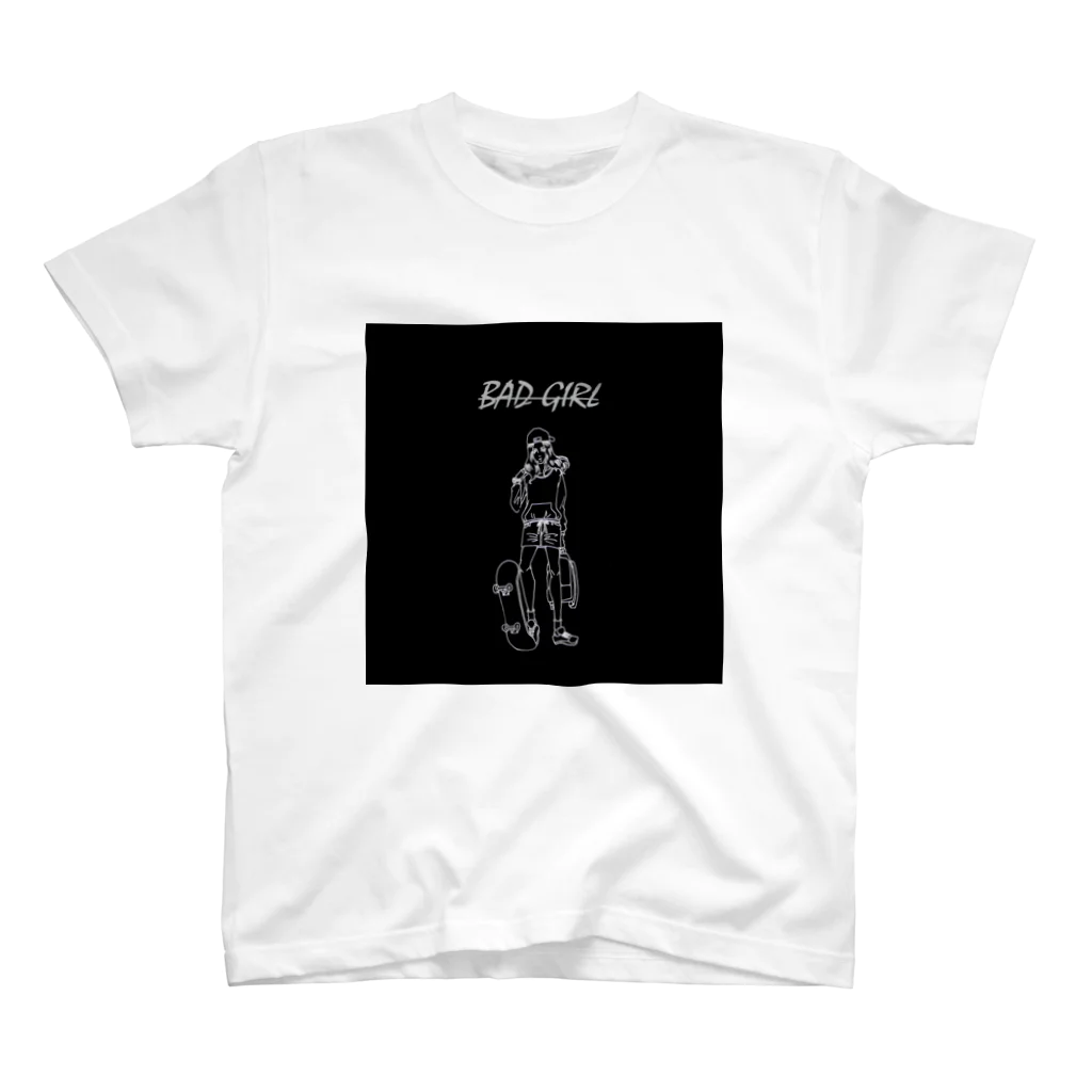 たまごのstreet bad girl スタンダードTシャツ