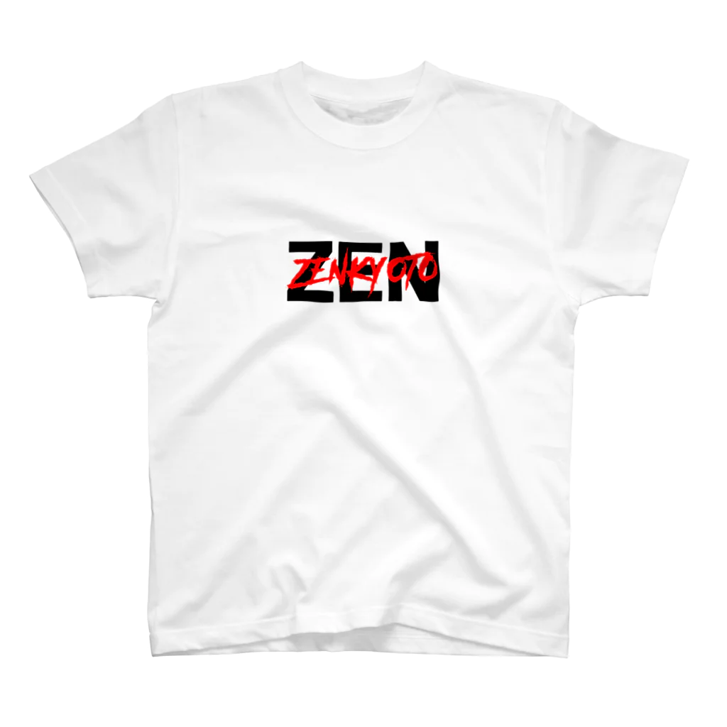 ZENSTOREのZENダブルロゴ Regular Fit T-Shirt