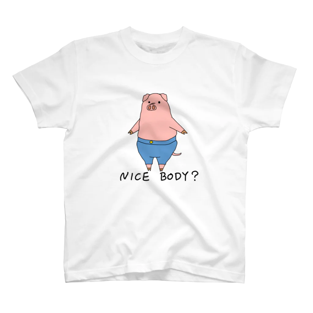 miritakaの時間のNICE  BODY？（カラー） スタンダードTシャツ