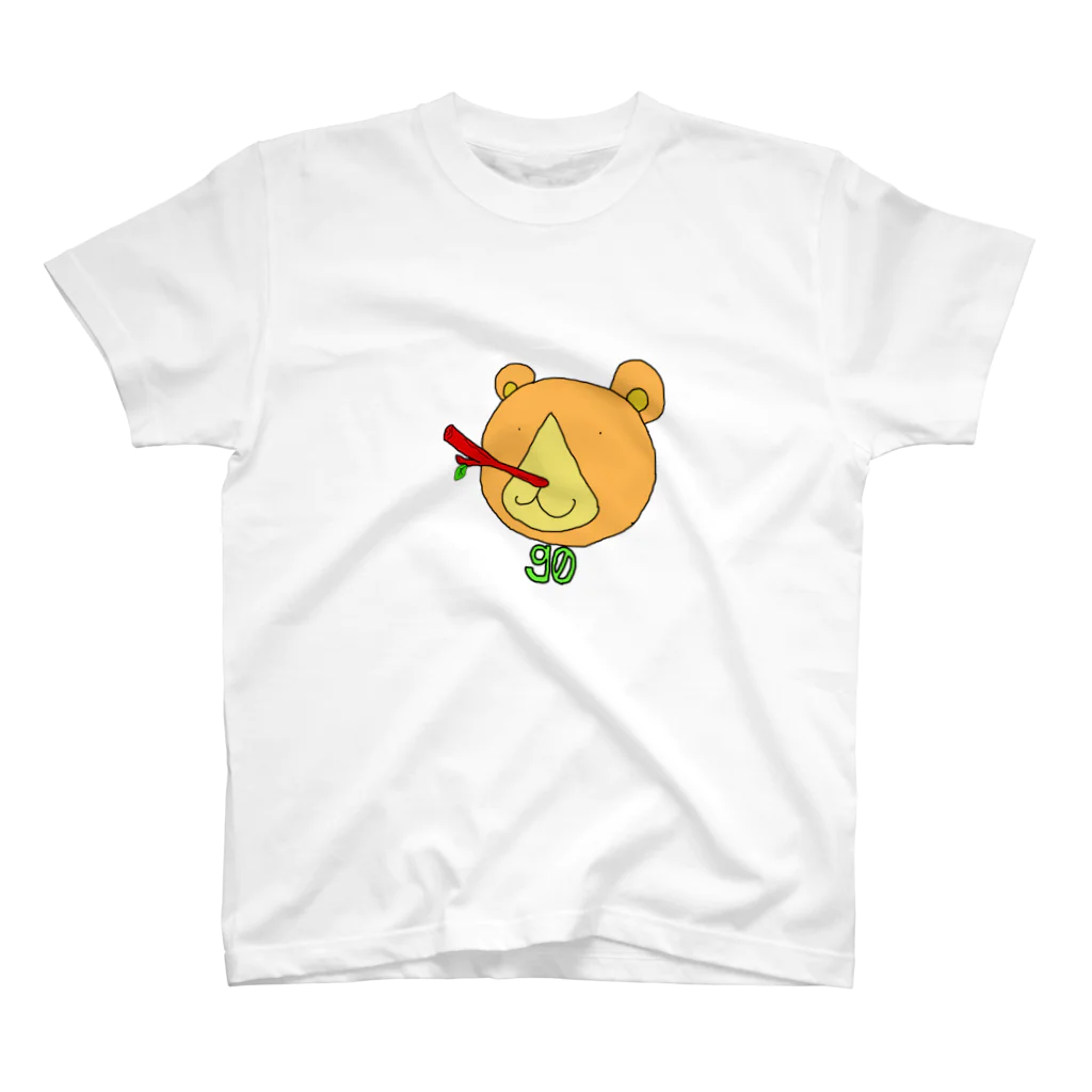 kumakioのクマキオ。 スタンダードTシャツ