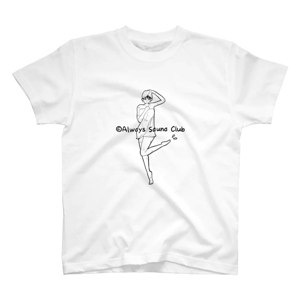 Always Sauna ClubのAlways Sauna Club 女の子Tシャツ スタンダードTシャツ