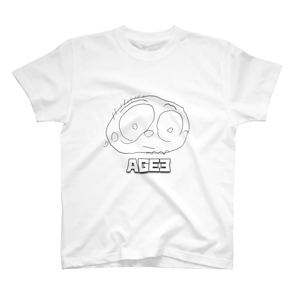 Jackpot-ArtsのAGE3 No2 「PAPA」 スタンダードTシャツ