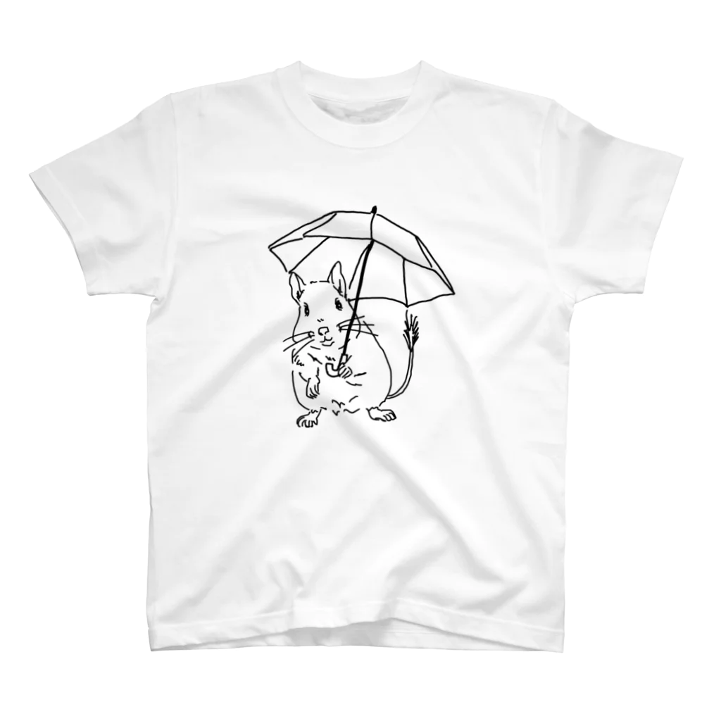 kanako-mikanのHave fun on a Rainy day (文字なし) スタンダードTシャツ