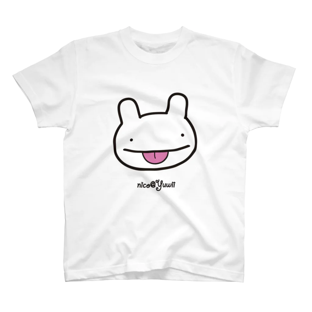 【Yuwiiの店】ゆぅぅぃーのnicoちゃん★あかんベィべー スタンダードTシャツ