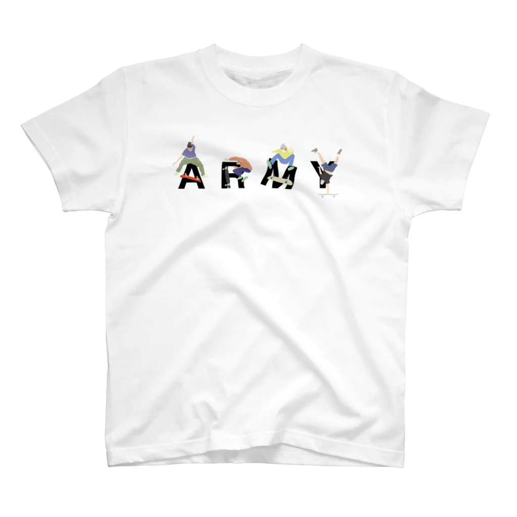 UN-FORMのSKATER [ARMY] Regular Fit T-Shirt