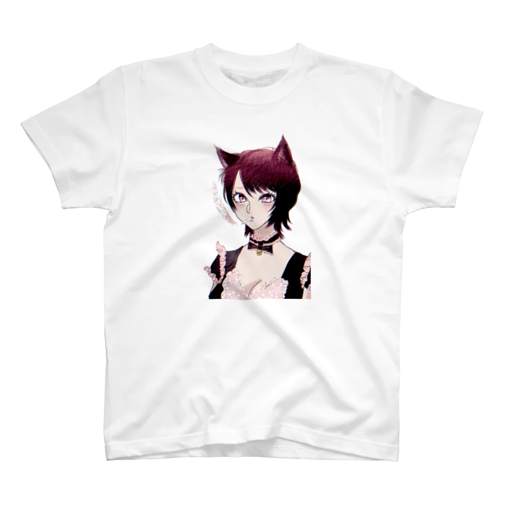 セリカのメイド猫耳娘 Regular Fit T-Shirt