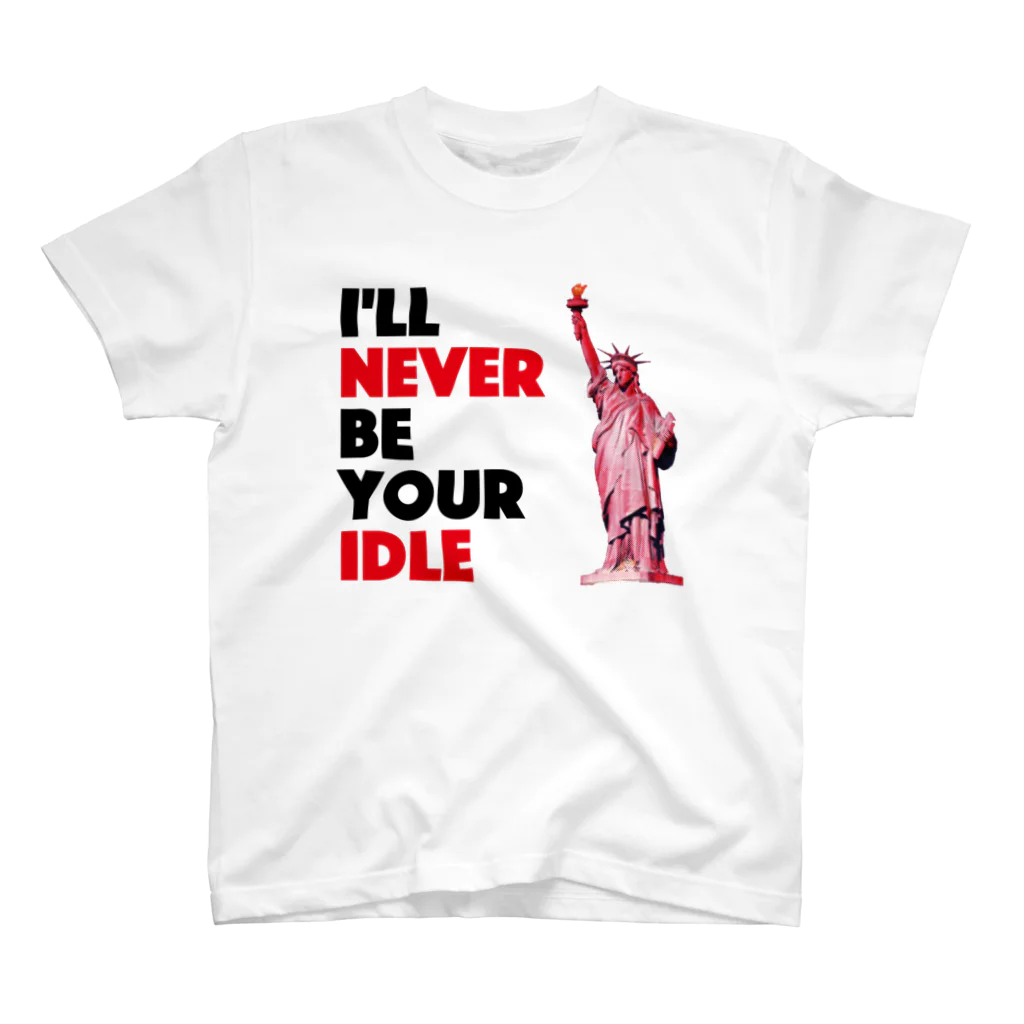 borderLinerのI'll never be your idle スタンダードTシャツ