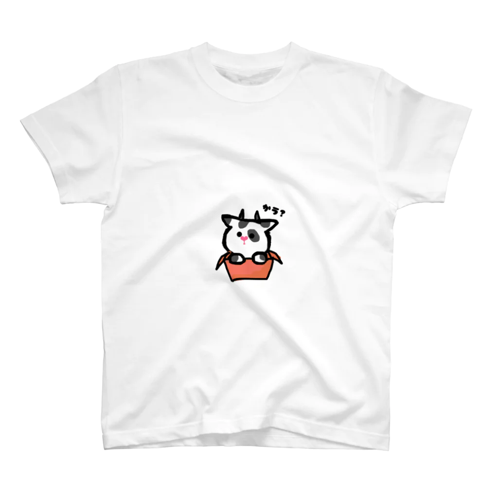 Kuro*s Brandのひろってください。 スタンダードTシャツ