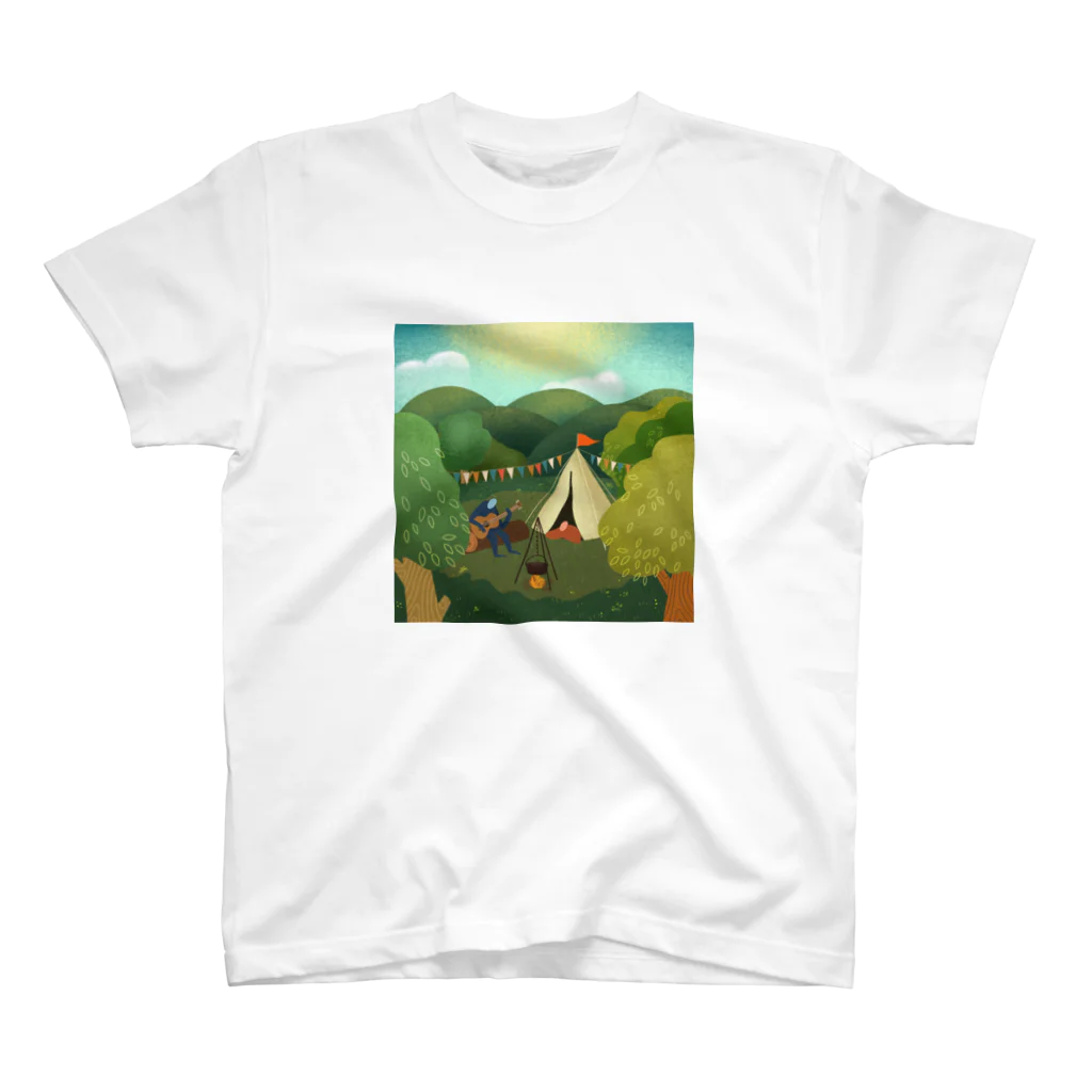 アタラシマユのCAMP スタンダードTシャツ