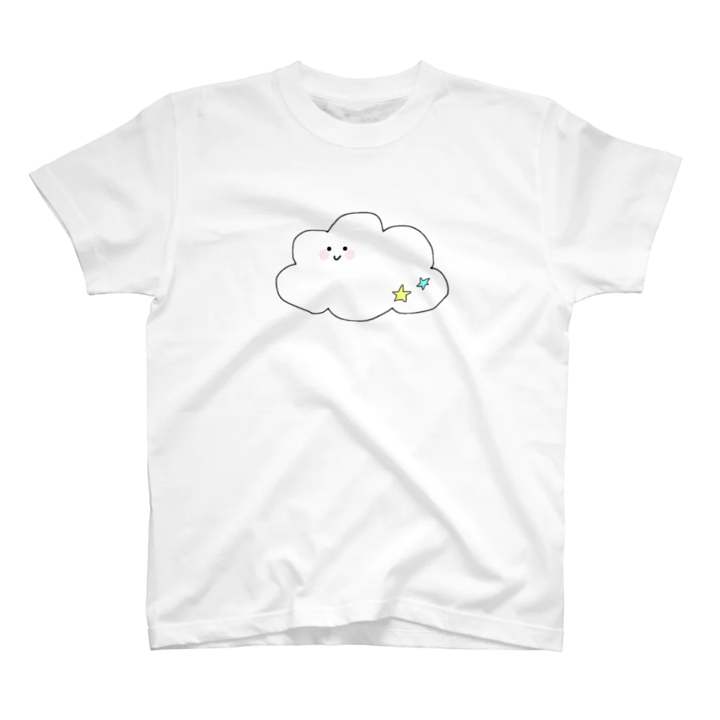 なでしこ@デザインのもくもく雲ちゃん Regular Fit T-Shirt