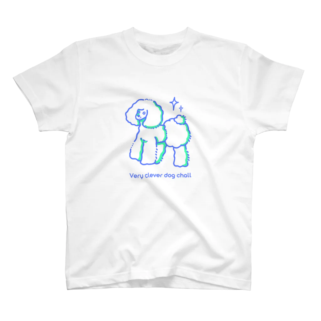 しらすどんどんぱのクレバードッグシャルくん スタンダードTシャツ