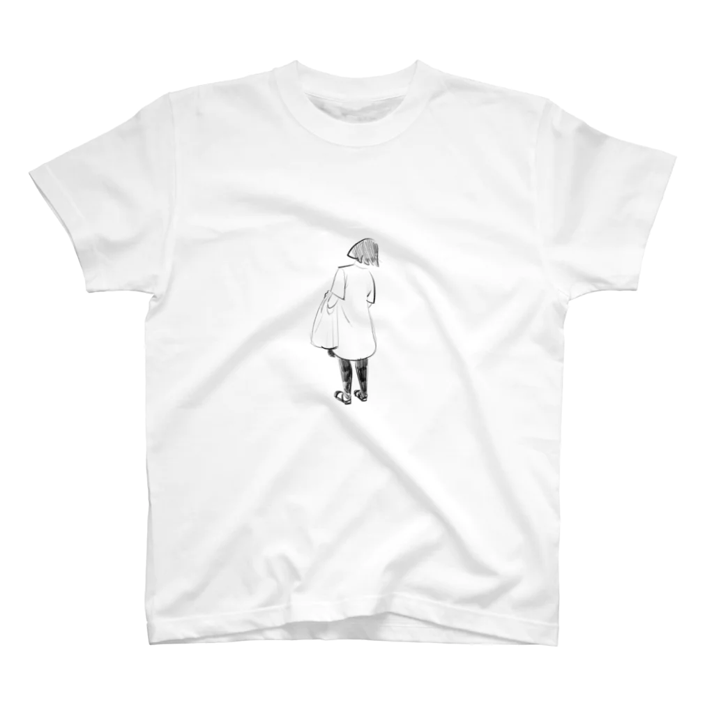 Drawingのミスドのお姉さん スタンダードTシャツ