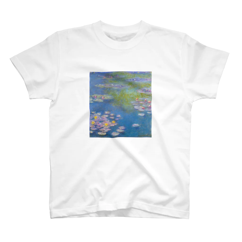 Art Baseのクロード・モネ / 1908 / Water Lilies / Claude Monet スタンダードTシャツ