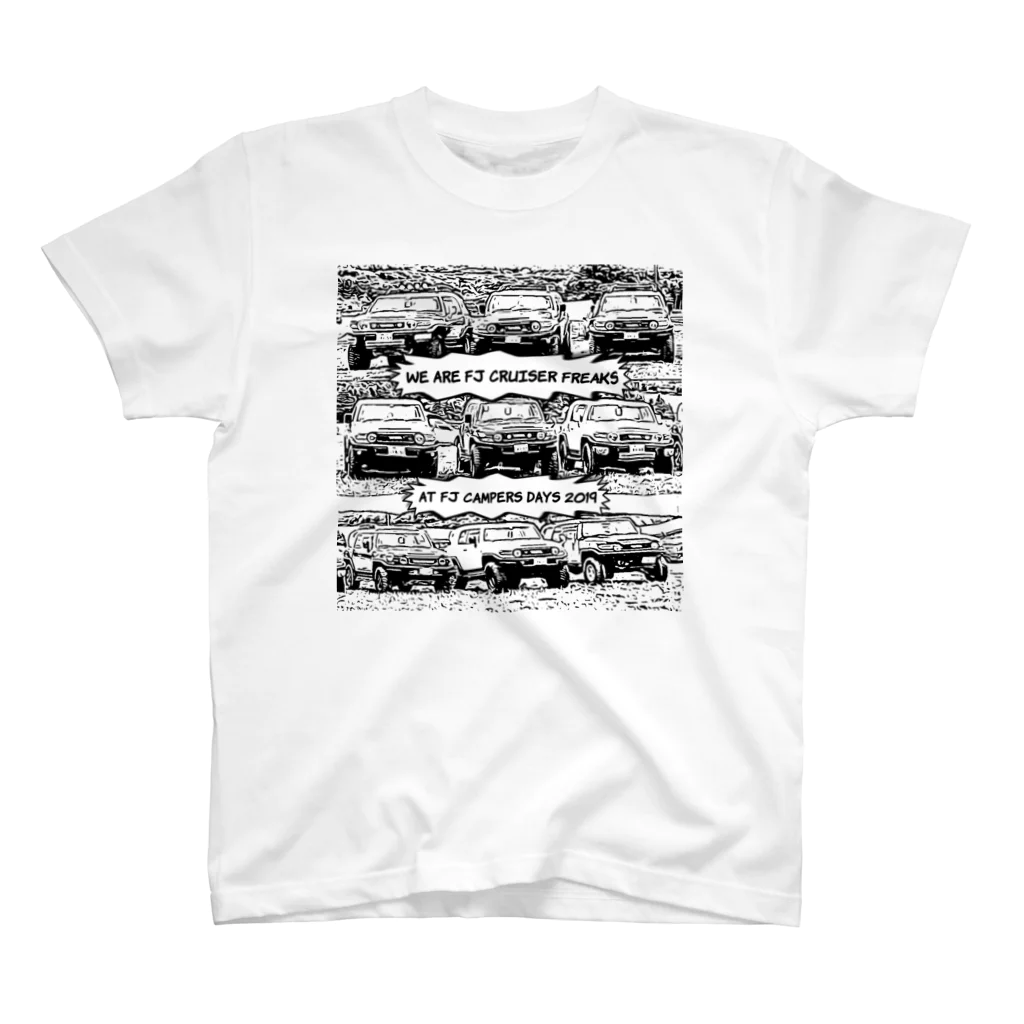 FJ cruiser freaksのFJFLEAK2019 スタンダードTシャツ